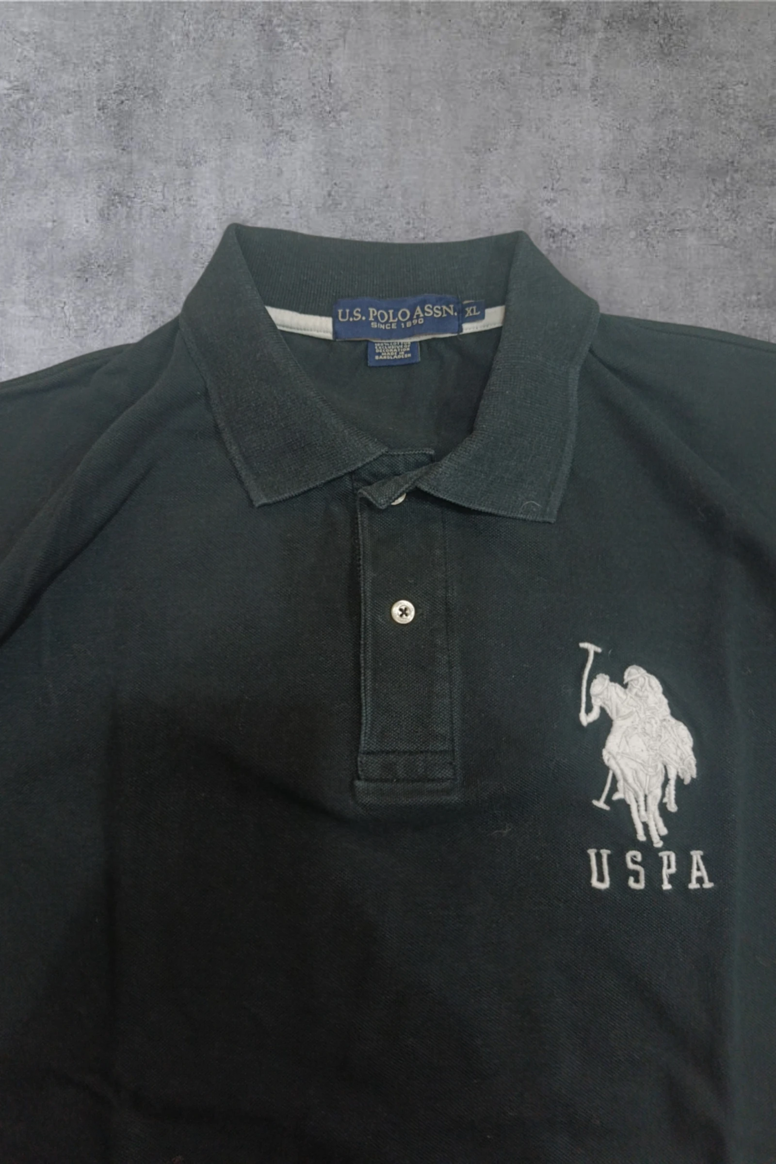 | Polo U.S. Polo Assn Masculino | Cor Preto | Big Pony | Logo Bordado | Tamanho XL | – photo 4
